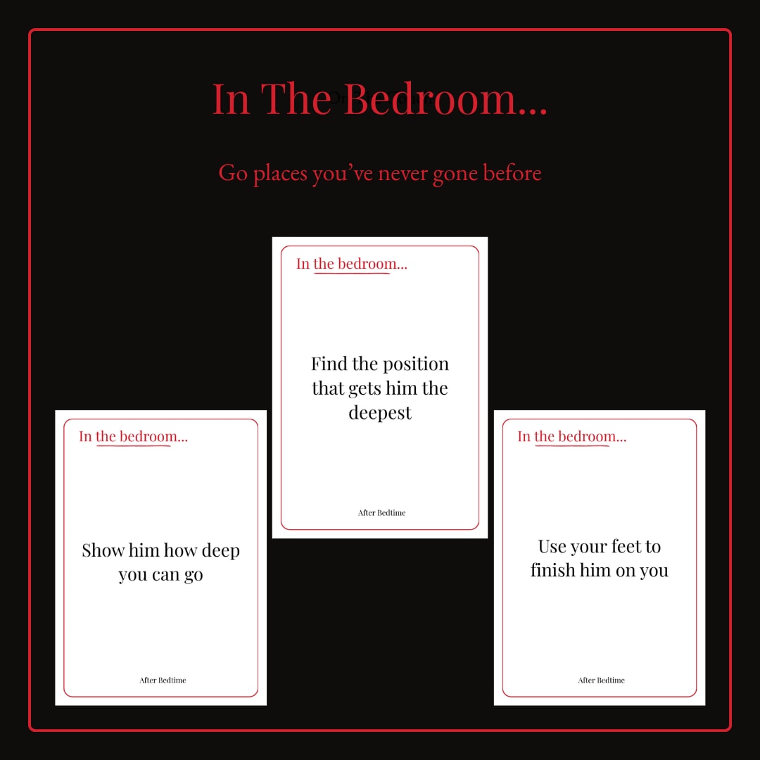 In the Bedroom &mdash; go places you&rsquo;ve never gone before, the escalation deck